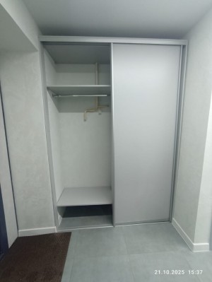 Шкаф купе Ламарти (серый)