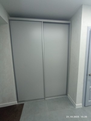 Шкаф купе Ламарти (серый)